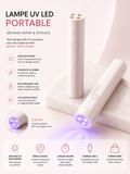 Mini Lampe UV/LED Portable – Séchage Express Nomade