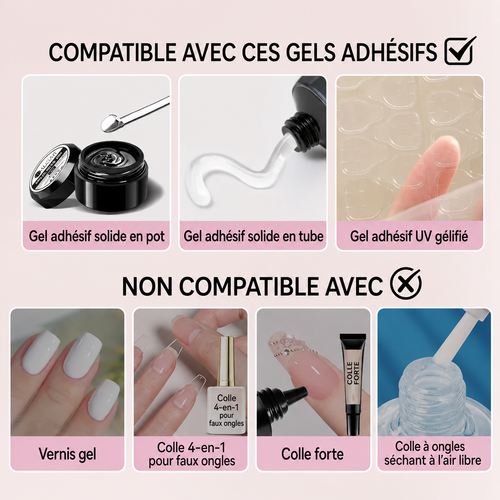 Dissolvant Gel UV Express – Retrait Facile Sans Abîmer les Ongles